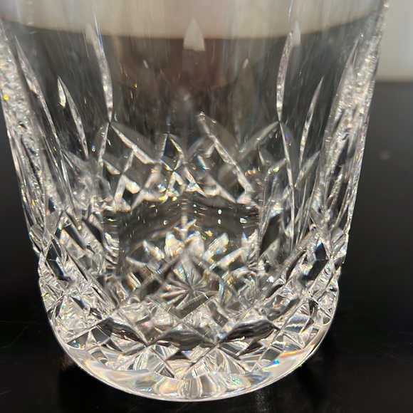 WATERFORD CRYSTAL Lismore 
Old Fashioned Drinking Glasses Set of 4 excellent - Picture 5 of 10
